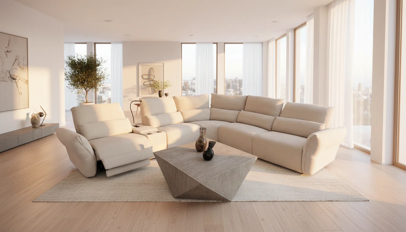 Begonia Modern Motion Sectional - Image 4