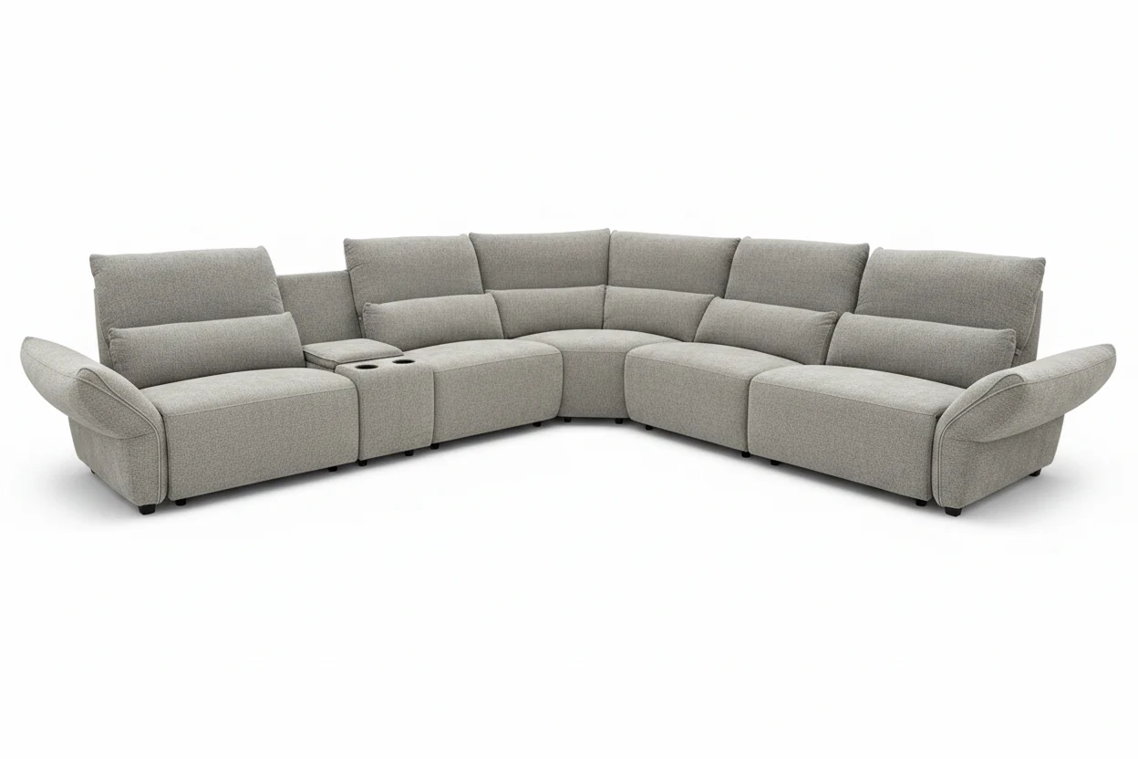 Begonia Modern Motion Sectional - Image 6