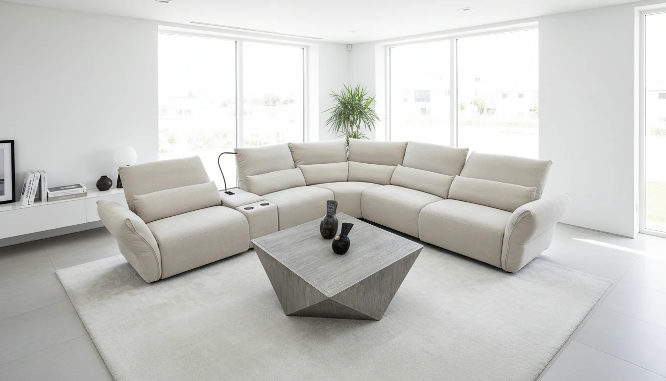 Begonia Modern Motion Sectional - Image 8