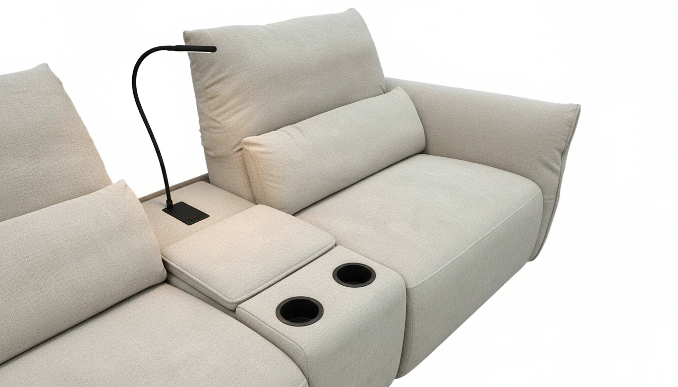 Begonia Modern Motion Sectional - Image 9