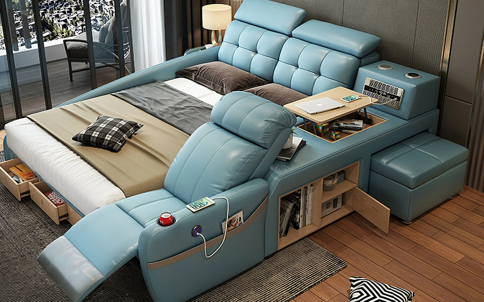 Celestia Multifunctional Smart Bed - Image 27