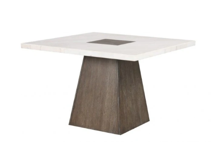Grasten Counter Height Dining Table – Marble & Dark Walnut - Image 12