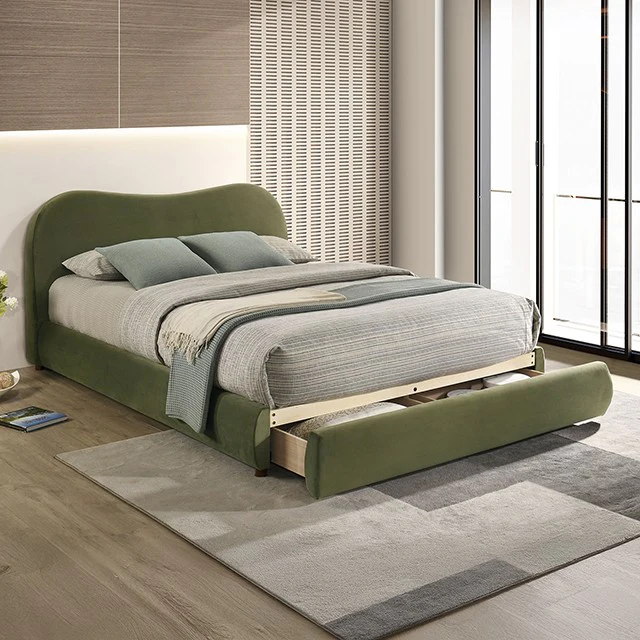 Grimsby Contemporary Fabric Storage Bed - Image 7