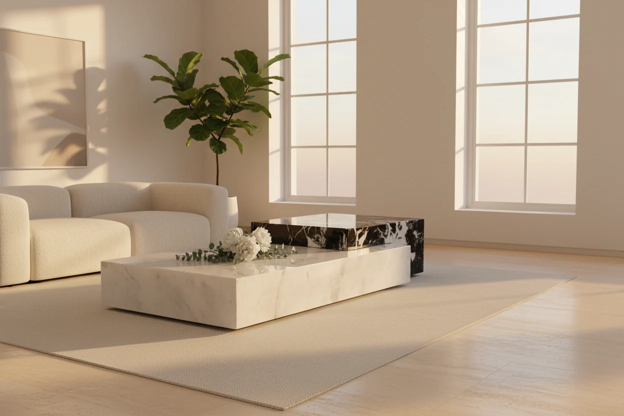 Royal Marble Coffee Table - Image 3
