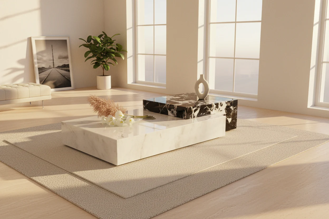 Royal Marble Coffee Table - Image 5