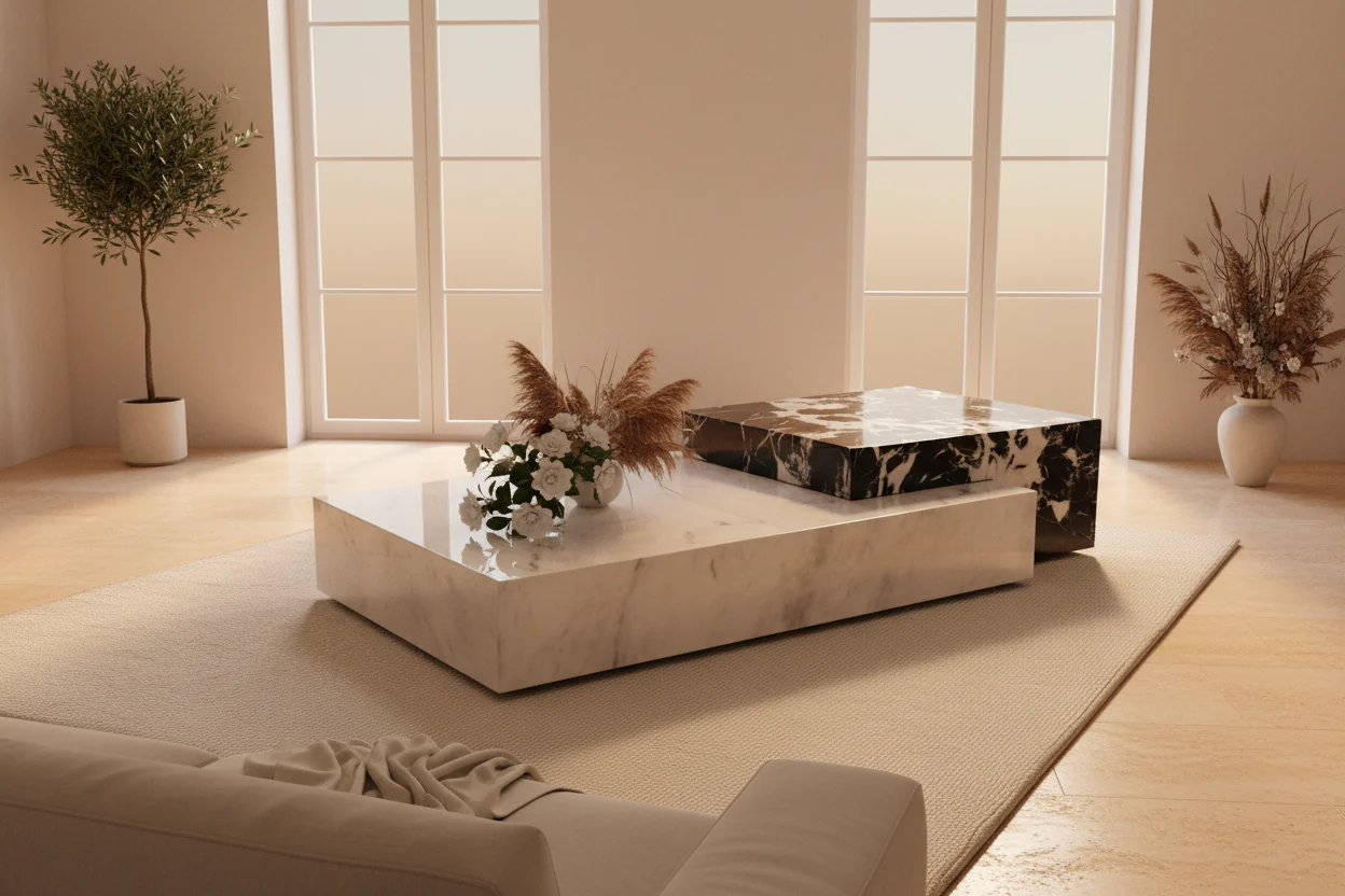 Royal Marble Coffee Table - Image 7