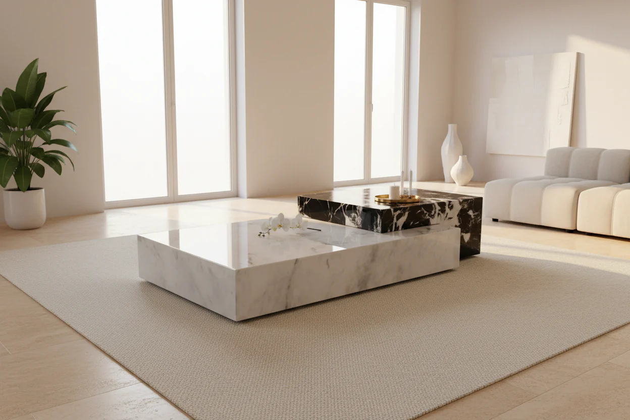 Royal Marble Coffee Table - Image 9