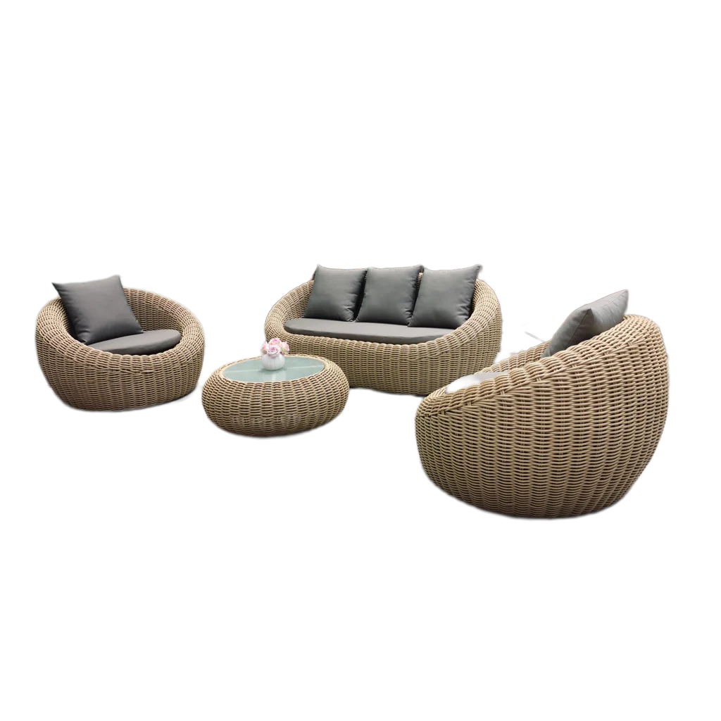Sunset Bliss Modern Outdoor Sofa Set