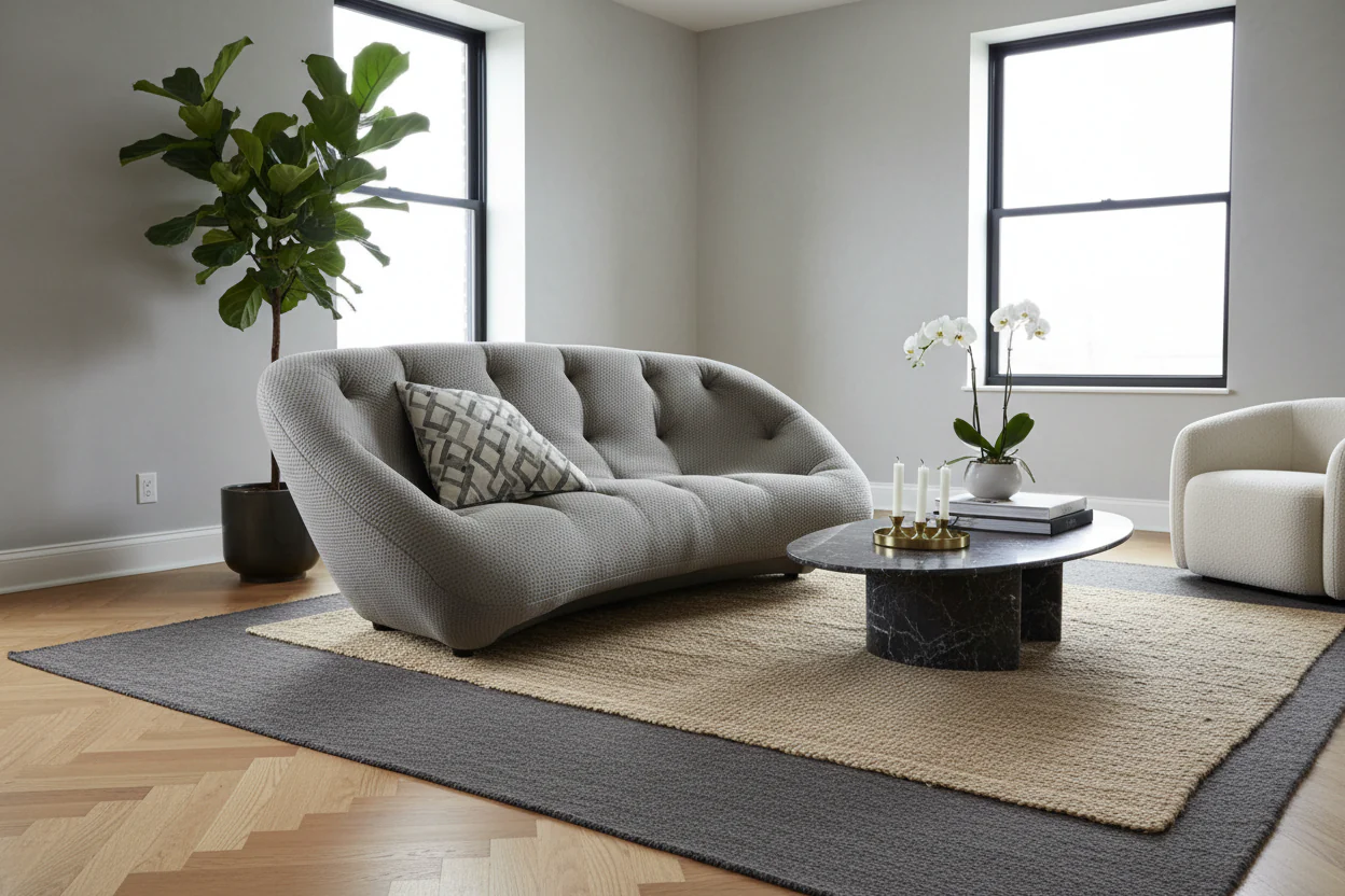 Woven Shell Sofa - Image 5